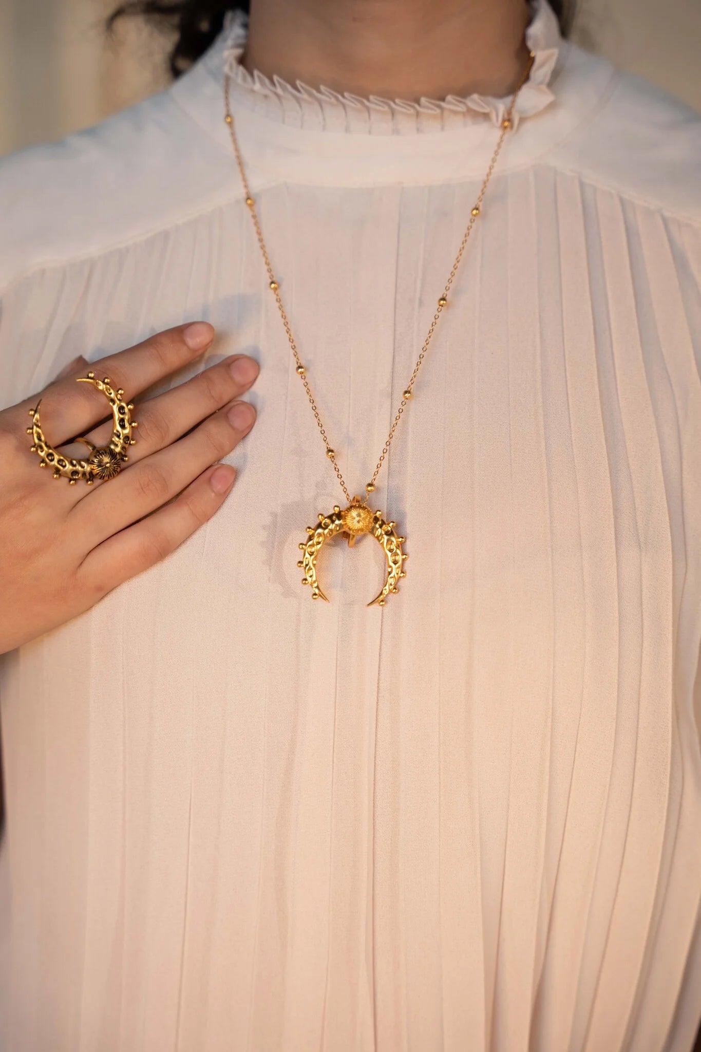 Jewelry Selene Goddess Necklace Selene Necklace