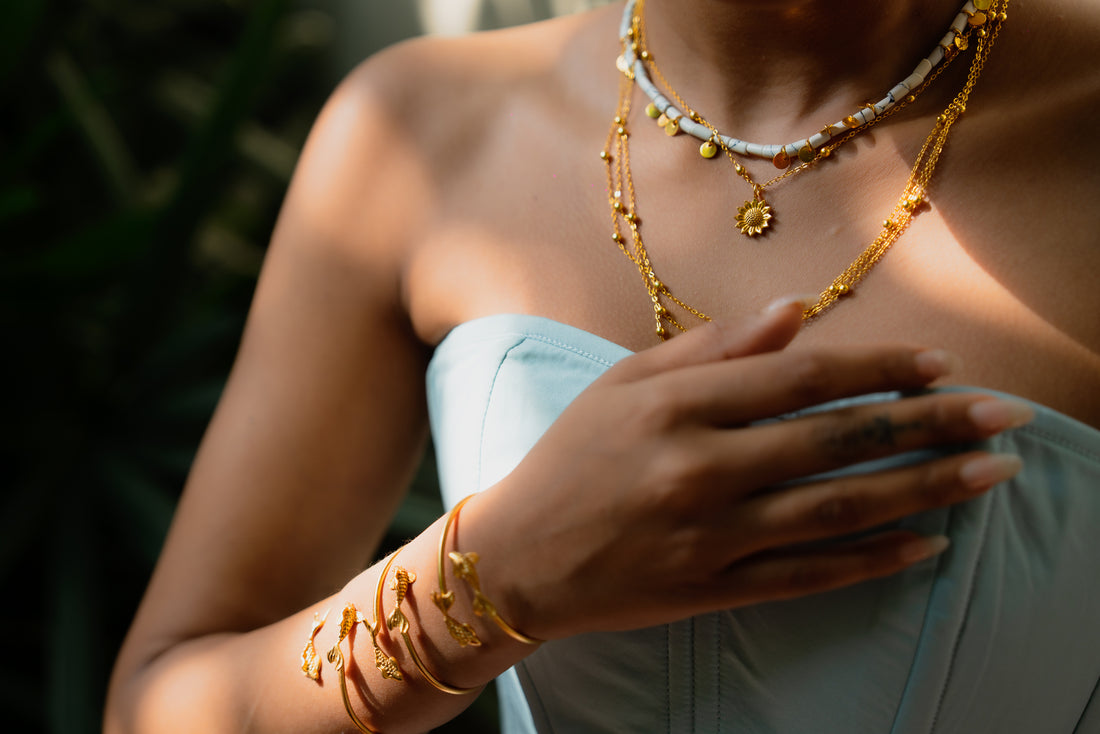 Sunflower Necklace