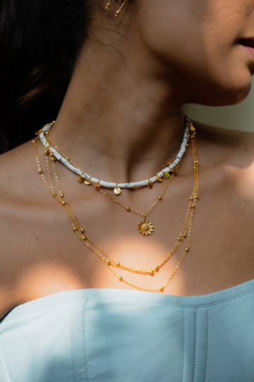 Sunflower Necklace