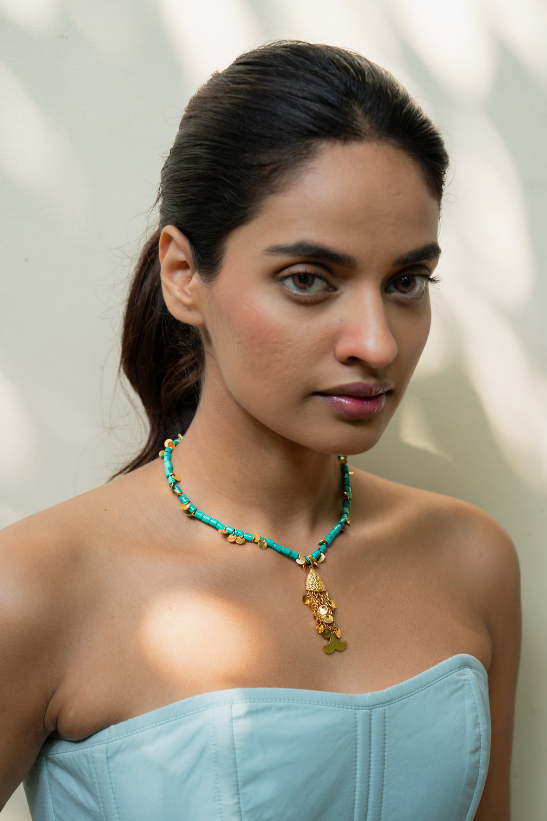 Orbit Necklace (Turqoise)
