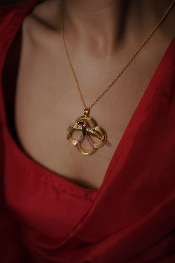 Chidiya (Clover) Pendant