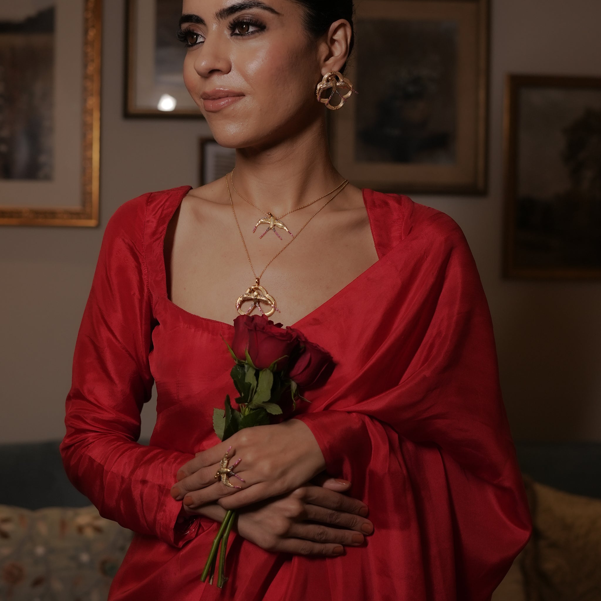 Chidiya (Clover) Earring